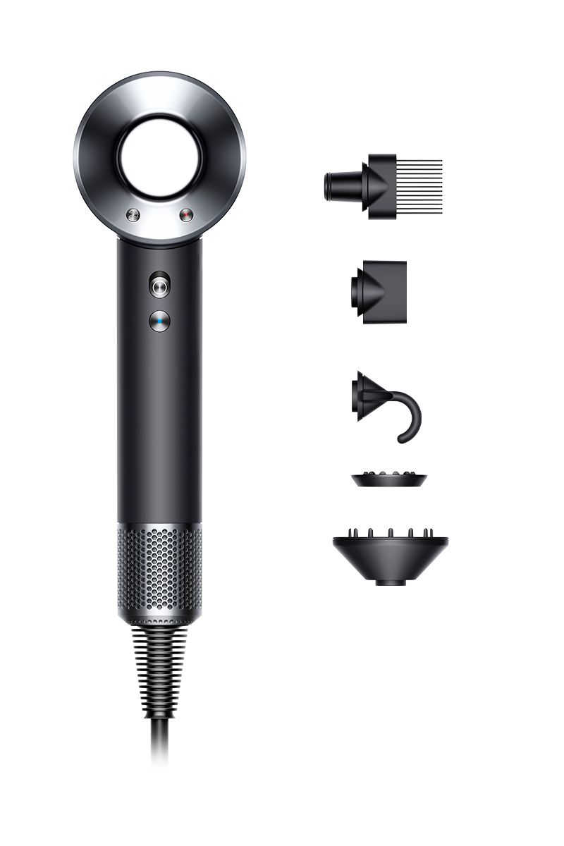 Dyson Supersonic™ saç kurutma makinesi (Siyah/Nikel)